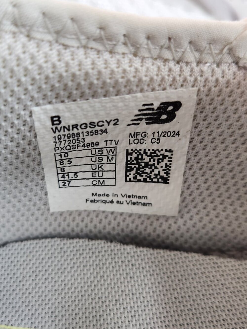 New Balance Dynasoft Unisex Sneakers Running Shoes Size Mens 8.5 / Womens 10 NEW - Picture 7 of 7